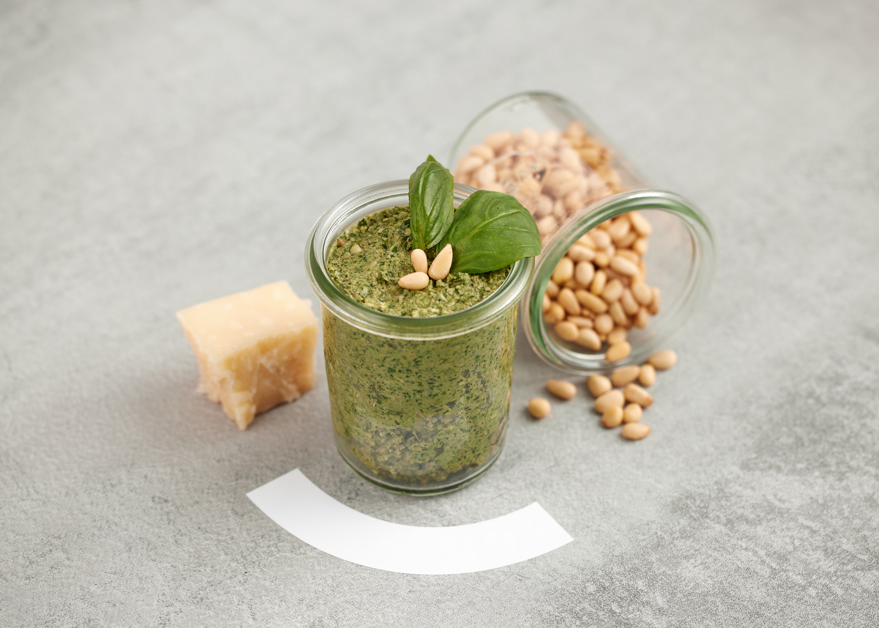Pesto and tapenade