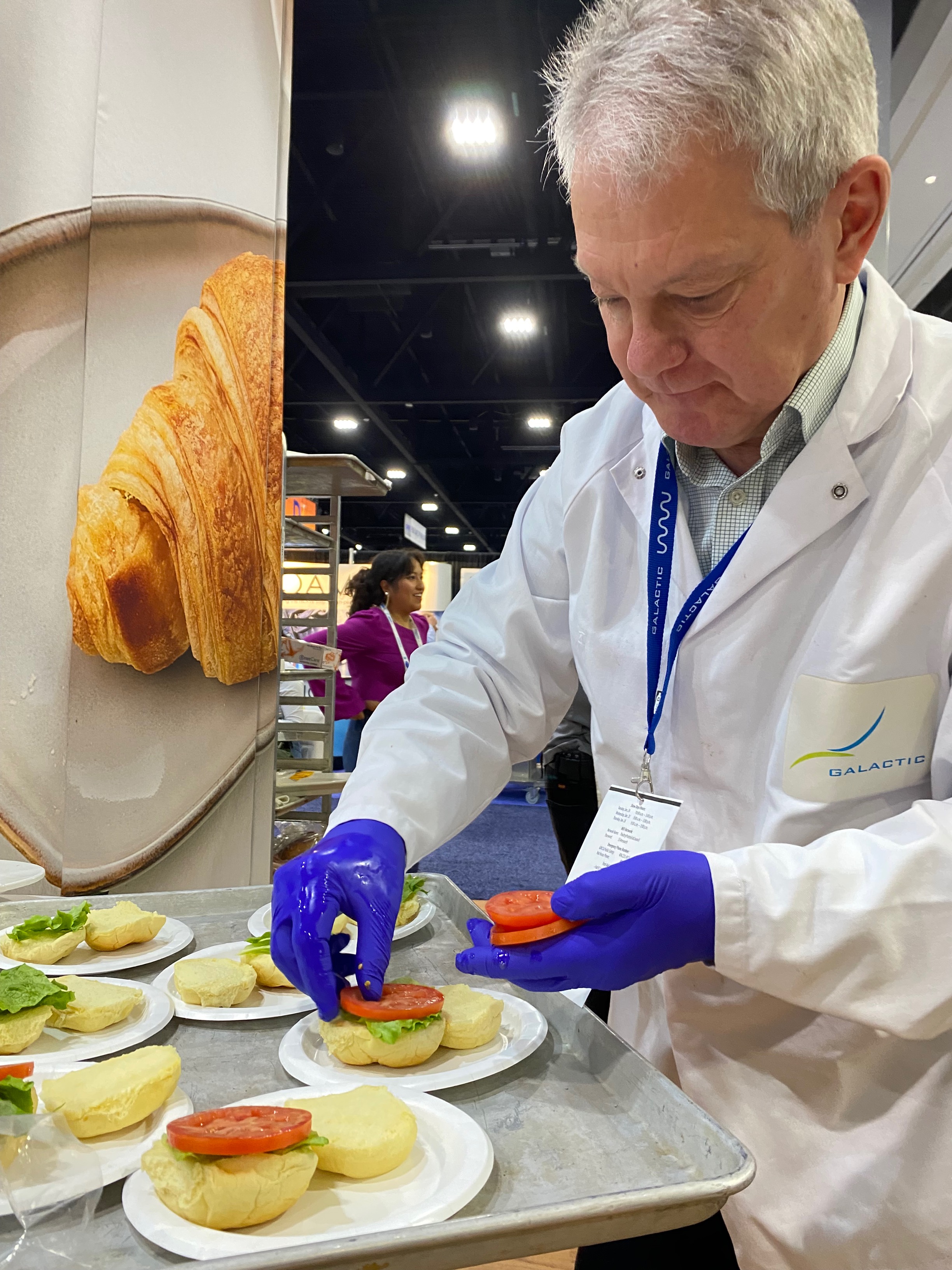 Galactic, events, tradeshows, food, IPPE Fair 2023 food, bread