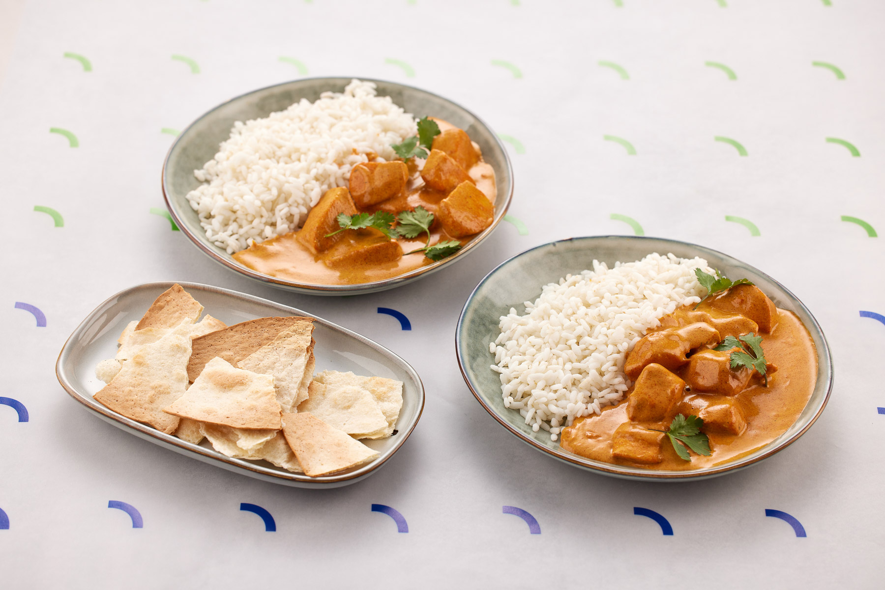 prepared meals curry indian food