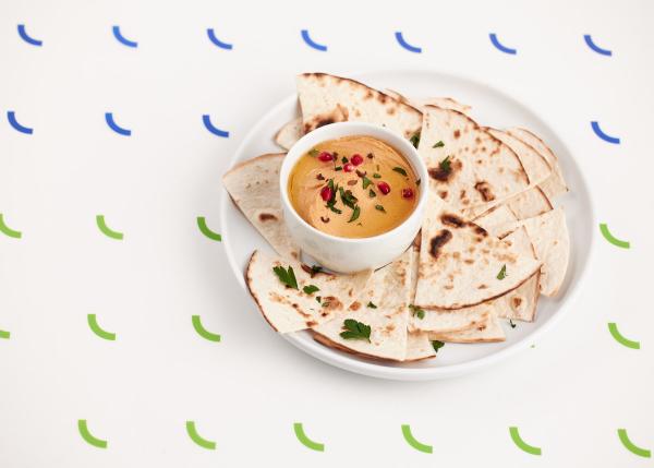 Galactic sauces dressings hummus bread 